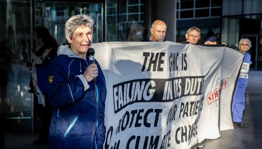 Diana Warner GMC Protest 3 Matt Saywell BMA