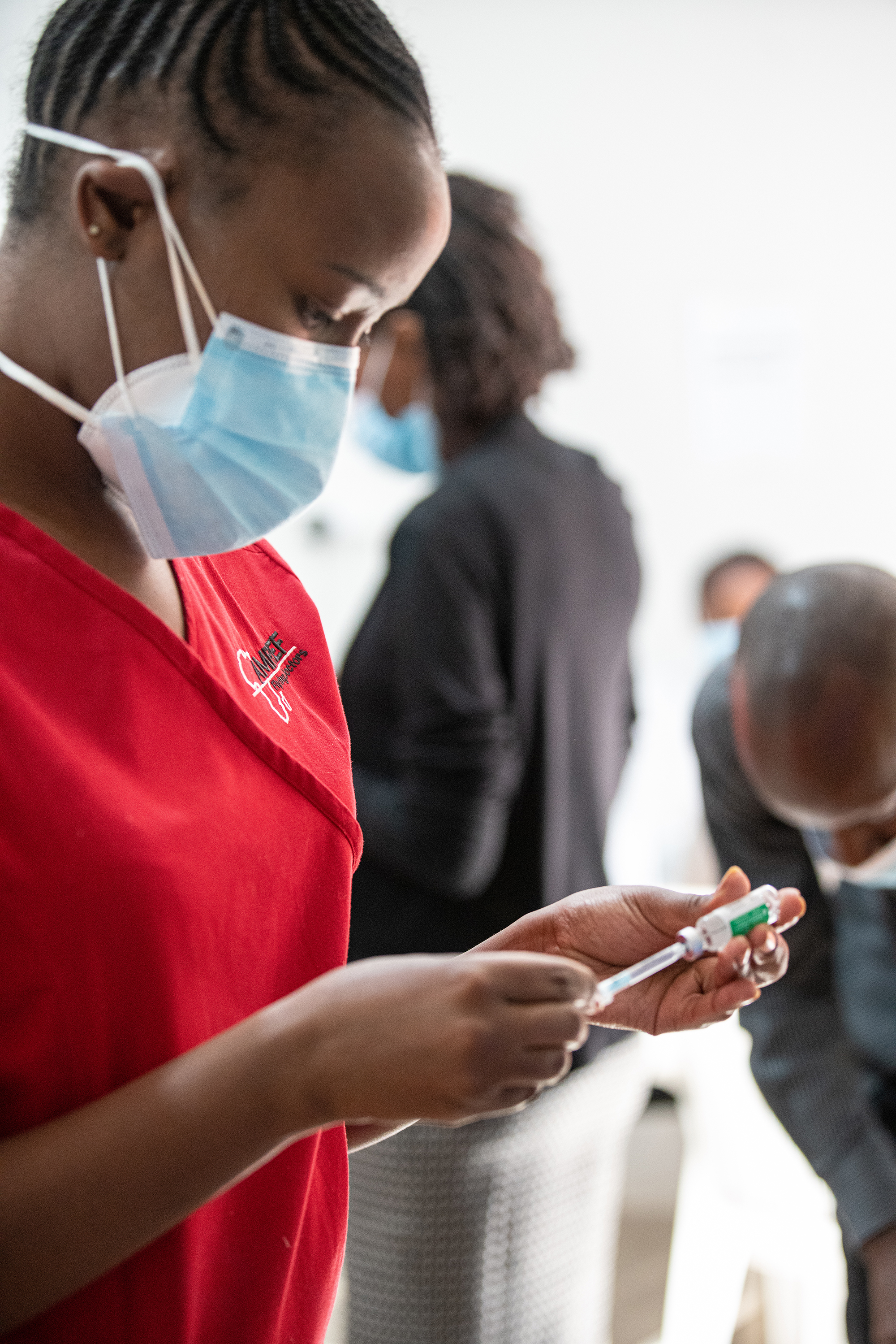 COVID 19 Vaccination Amref Health Africa Nairobi April 2021 (C) Leonardo Mangia (2)